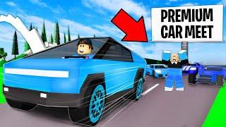 I Hosted CAR MEET To Steal PREMIUM CARS in Brookhaven RP!!