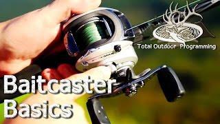 How to Cast a Baitcaster ( Fishing rod with a Baitcasting Reel ) TOP