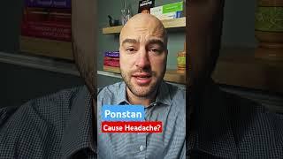 How often does Ponstan cause Headaches? #nsaid #sideeffects