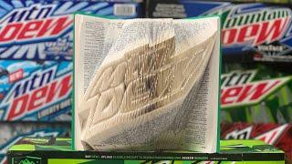 ブックフォールディング BOOK FOLDING Mountain Dew Logo