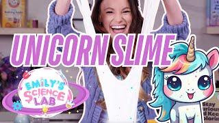 Emily's Science Lab - Fluffy Unicorn Slime Experiment