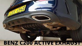 Benz C200 Valvetronic Active exhaust