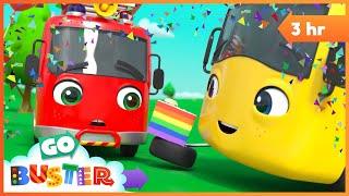 Buster Saves His Friends | Go Buster - Bus Cartoons & Kids Stories