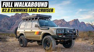R2.8 Cummins Swapped Land Cruiser Walkaround!