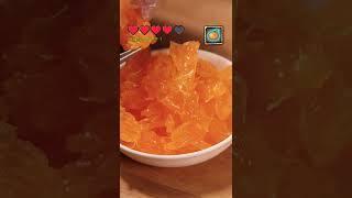 【ASMR】 Making Orange Juice  #shorts