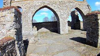 Gudhems monastery ruin and hidden room