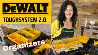 Everything you need to know about the DeWalt Tough System 2.0 Organizers DWST08020 & DWST08040