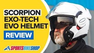 Scorpion Exo-Tech Evo flipover helmet review - Sportsbikeshop