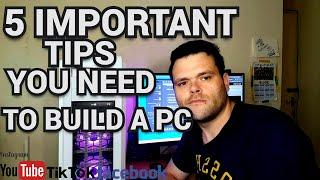 5 Computer tips on building a gaming pc