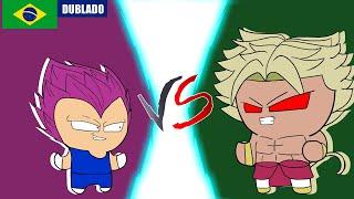 VEGETA EGO SUPERIOR VS BROLY DUBLADO