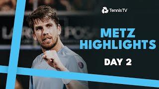 Norrie Faces Carballes Baena; Gasquet Returns | Metz 2024 Day 2 Highlights