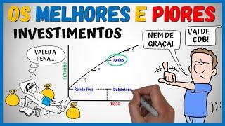 Os MELHORES (e Piores) Investimentos para Iniciantes e Intermediários