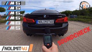 BMW M5 F90 (600HP) | 118,3 dB!!! Competition Exhaust | REV - Sound by NoLimit4U