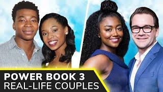 POWER BOOK 3: RAISING KANAN Real-Life Couples ️ Patina Miller, Mekai Curtis, Joey BadaSS, Omar Epps