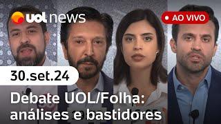 Debate UOL/Folha com Nunes, Boulos, Marçal e Tabata: análises e bastidores de colunistas | UOL News