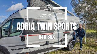 Adria Twin Sports 640 SGX - Flexibler Kastenwagen für die kleine Familie