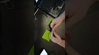 распаковка посылки с wildberries, крепление для проводов в авто