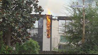 Arson believed cause of Huntsville apartment fire