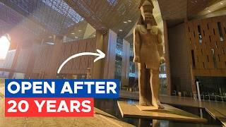 Inside the $1BN Long-Awaited Grand Egyptian Museum