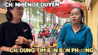 Chị Nhiên qua giao lưu tìm 1 tấm Chồng cho Chị Dung cười xoáy hàm