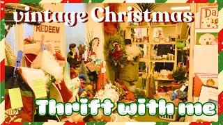 VINTAGE CHRISTMAS THRIFT WITH ME