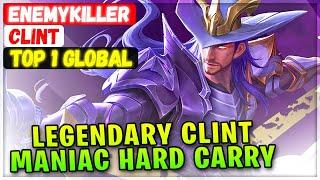 Legendary Enemykiller Maniac Hard Carry [ Top 1 Global Clint ] Cha Hae-In - Mobile Legends Build