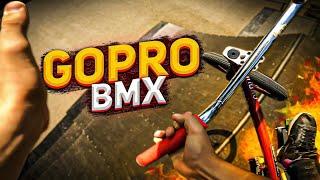 GoPro bmx/ трюки на бмх от первого лица/ часть 1/Александр Петров