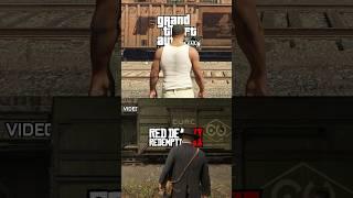 GTA 5 Enhanced vs RDR 2