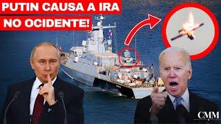 PELA PRIMEIRA VEZ: Marinha Russa Intercepta Storm Shadow e Causa a Ira no Ocidente!