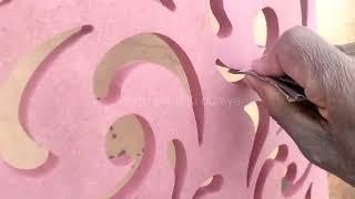 MDF Deco | Paint & furniture apply | Wood full work Deco Spray Paint  How to