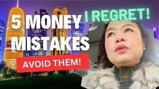 LIFE IN QATAR: 5 Money Mistakes To Avoid – Learn These Lessons for Free!