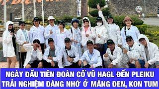NGÀY ĐẦU ĐƯA ĐOÀN NGOÀI ĐƯỜNG PISTE ĐI CỔ VŨ HAGL, ĐẾN PLEIKU, KON TUM, MĂNG ĐEN