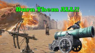 How to Waste Artillery!?! BURN THEM ALL!