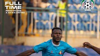 #NPFL25; Remo Stars 2-1 Akwa Utd | The Sky Blue Stars End 2024 On A High 