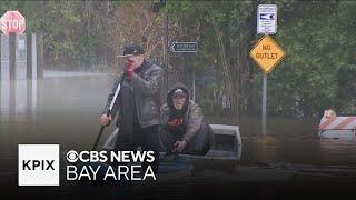 Residents near Russian River in Sonoma County trapped by floodwaters