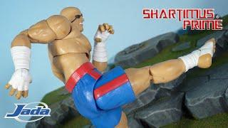 Ultra Street Fighter II Sagat Jada Toys Capcom Video Game Deluxe Action Figure Review