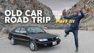 Old Car Road Trip — Parowan Gap Petroglyphs