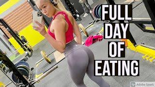 Full Day of Eating for FAT LOSS, IFBB bikini pro VLOGS