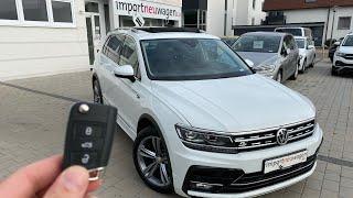 VW Tiguan 2020 R Line 150ps review interior-exterior