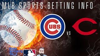 Chicago Cubs VS Cincinnati Reds Free MLB Sports Betting Info 9/29/24