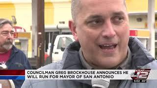 Councilman Brockhouse announces run against SA mayor Nirenberg