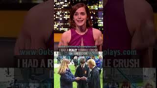 Emma Watson had a HUGE CRUSH on Tom Felton