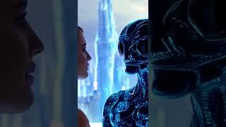 AI SHORT:Face To Face With Alien Race: #ai #alien #human #woman #et #fypage #reel #reels #viralvideo