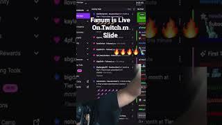 Fanum is live rn pull up #youtubeshorts #fanum #gta #reactions #streamer #live