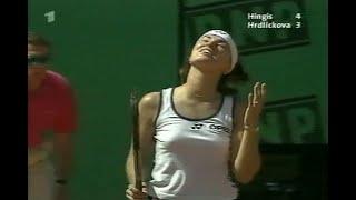 Martina Hingis vs. Kveta Hrdlickova Roland Garros 1999 R3