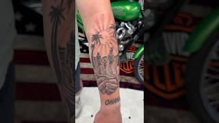 Fun piece for Skyler today! Actually the beginning of his K1LL3R Sleeve!! Thank you Skyler!