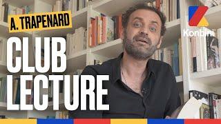 Dans la bibliothèque impressionnante et acrobatique d’Augustin Trapenard | Club Lecture | Konbini