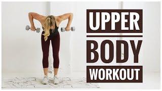 Full UPPER BODY Workout // TONING + STRENGTH