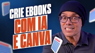 Como Criar um EBOOK PROFISSIONAL usando IA e Canva | Peter Jordan | Hotmart Tips