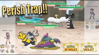 I Got Tilted By Perish Trap! | Pokemon Scarlet and Violet VGC 2024 Regulation E